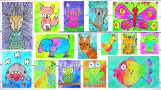 Art for Kids Class: Drawing and Painting for Young Children