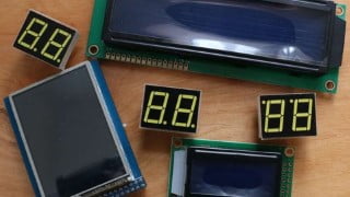 Atmel AVR microcontrollers connection to any displays.
