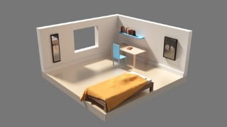 Blender Quickstart - Create a Low poly scene for Beginners