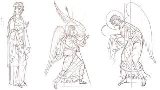 Byzantine Iconography Series 5: Drawing 3/4 Figures