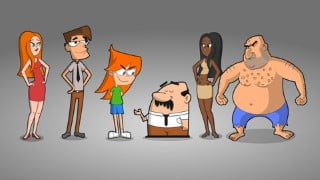Cartoon Character Design for Animation