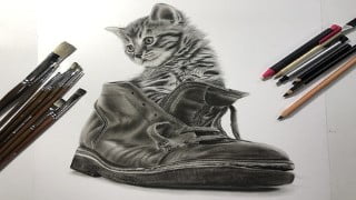 Charcoal Drawing- Learn to Draw with Charcoal