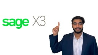 Complete Sage X3 ERP Functional Course for Beginners to Pro