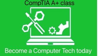 Computer technician training for CompTIA A+ certification
