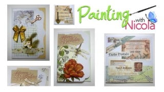 Create GREETING CARDS from ribbons, labels, gift wrap & more
