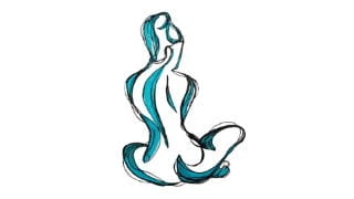Creating an Abstract Figure Drawing with Ink or Marker