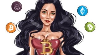 Crypto Goddess cryptocurrency world .
