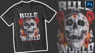 Design Bestselling T-Shirts in Photoshop