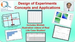 Design of Experiments: Concepts and Application Case Studies