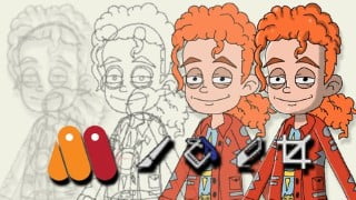 Designing Bitmap Characters in Moho 13