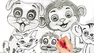 Drawing Animals - How To Draw Cartoon Characters