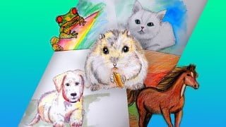 Drawing for Beginners: Learn to Draw 8 Animals