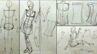Drawing Human Actions to Master Figure Drawing and Painting