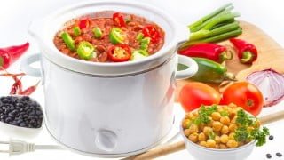 Easy, Healthy, Crockpot Cooking! Cooking Lessons for Dad!