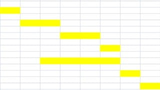 Easy to learn and prepare Project schedule using MS Excel