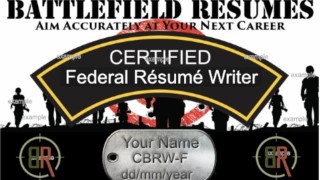 Federal Resume Writer Certification