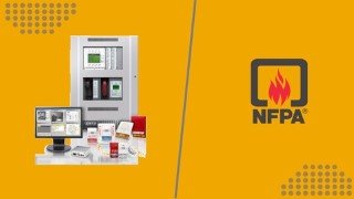 Fire alarm system with NFPA codes
