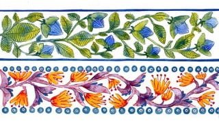 Floral Borders: Create attractive designs