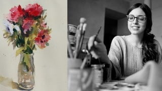 Flowers With Watercolors: Paint Your Own Awesome Florals