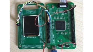 FPGA Drive SPI TFT LCD