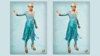 Frozen 2 Elsa's costume tutorial - The bodysuit.