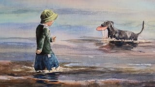 Fun At The Beach Watercolour Workshop