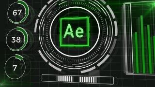 Futuristic HUD Motion Graphics in After Effects