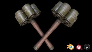 Game Asset Creation with Blender 2.8 & Substance Painter