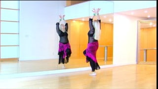 Gliding, swirling, lyrical belly dance - with & w/o the veil