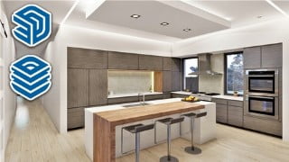 How to design a Kitchen with SKetchUp and Layout