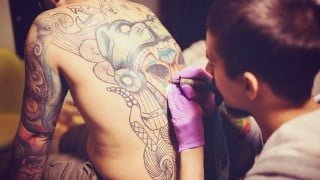 How to do a hand poked / stick and poke tattoo