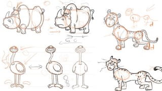 How To Draw ANIMALS for Kids and beginners!