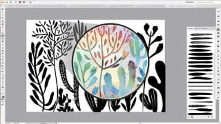 How to Fake a Watercolour Part 1 Illustrator Brushes