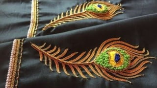 How to Make Basic Chain Stitch in Aari or Maggam Work