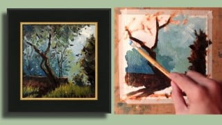 How To Paint A Beautiful Morning Landscape In Oil