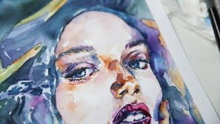 How to Paint Eyes with Watercolour