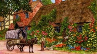 How to Paint Hollyhocks with Watercolour | After A R Quinton
