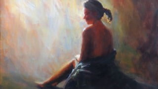 Impressionism - Paint this figure painting in oil or acrylic