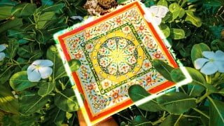 Jaipur Marble 3D Painting/Relief Persian painting Stone work