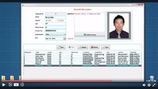 Java Swing Desktop App with CRUD Operations Using MySql - LiveTalent.org