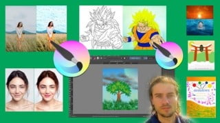 Krita beginner to intermediate, basics and training