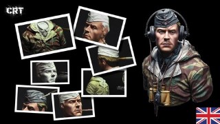Learn how to paint a bust from WWII