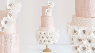 Learn Ruffle Wedding Cake Techniques