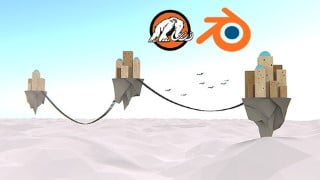 Make Low Poly 3D Environment Models in Blender and Unity®!