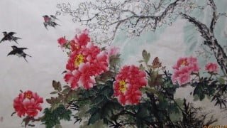 Master Dèng Mèngjié‘s Chinese painting lesson