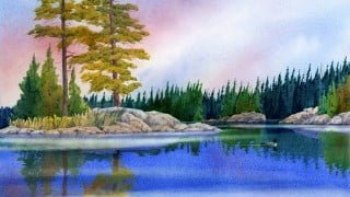 Painting Wild Places with Watercolors: Tranquil Waters