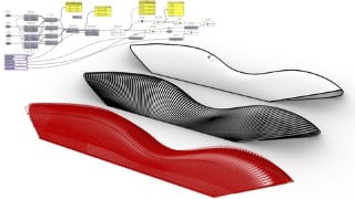Parametric-Beginner level parametric pavilion Grasshopper