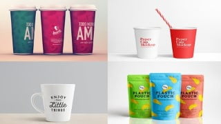 Product Packaging & Labels Design in Illustrator & Photoshop