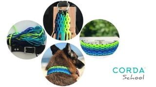 Professional macrame paracord course focusing on pet market