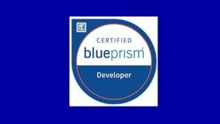 RPA Blue Prism Certified Developer (AD01)-Practice Test 2023